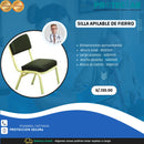 Silla Apilable de Fierro