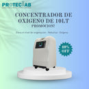 Concentrador de Oxigeno de 10LT con Nebulizador