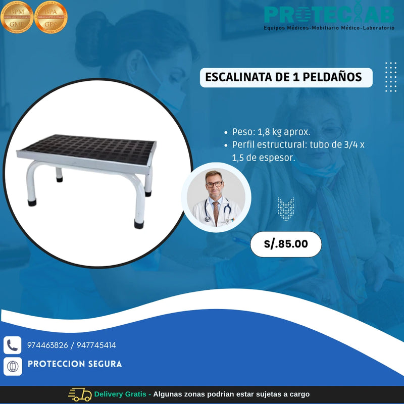 Escalinata de 1 Peldaño