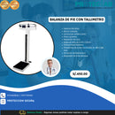 Balanza de Pie con Tallimetro