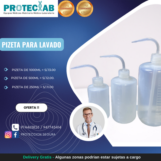 Pizeta para Lavado