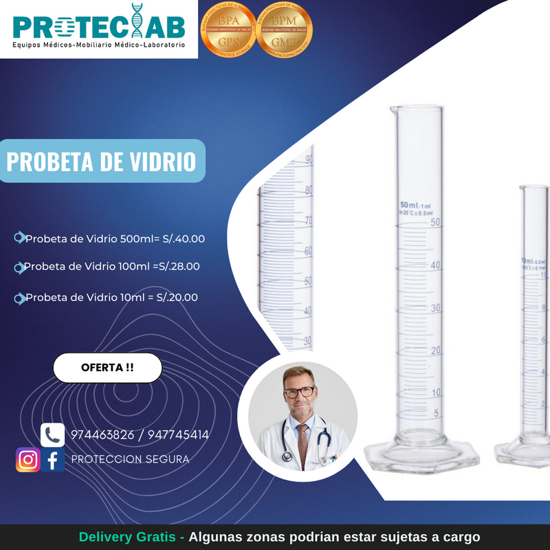 Probeta de Vidrio