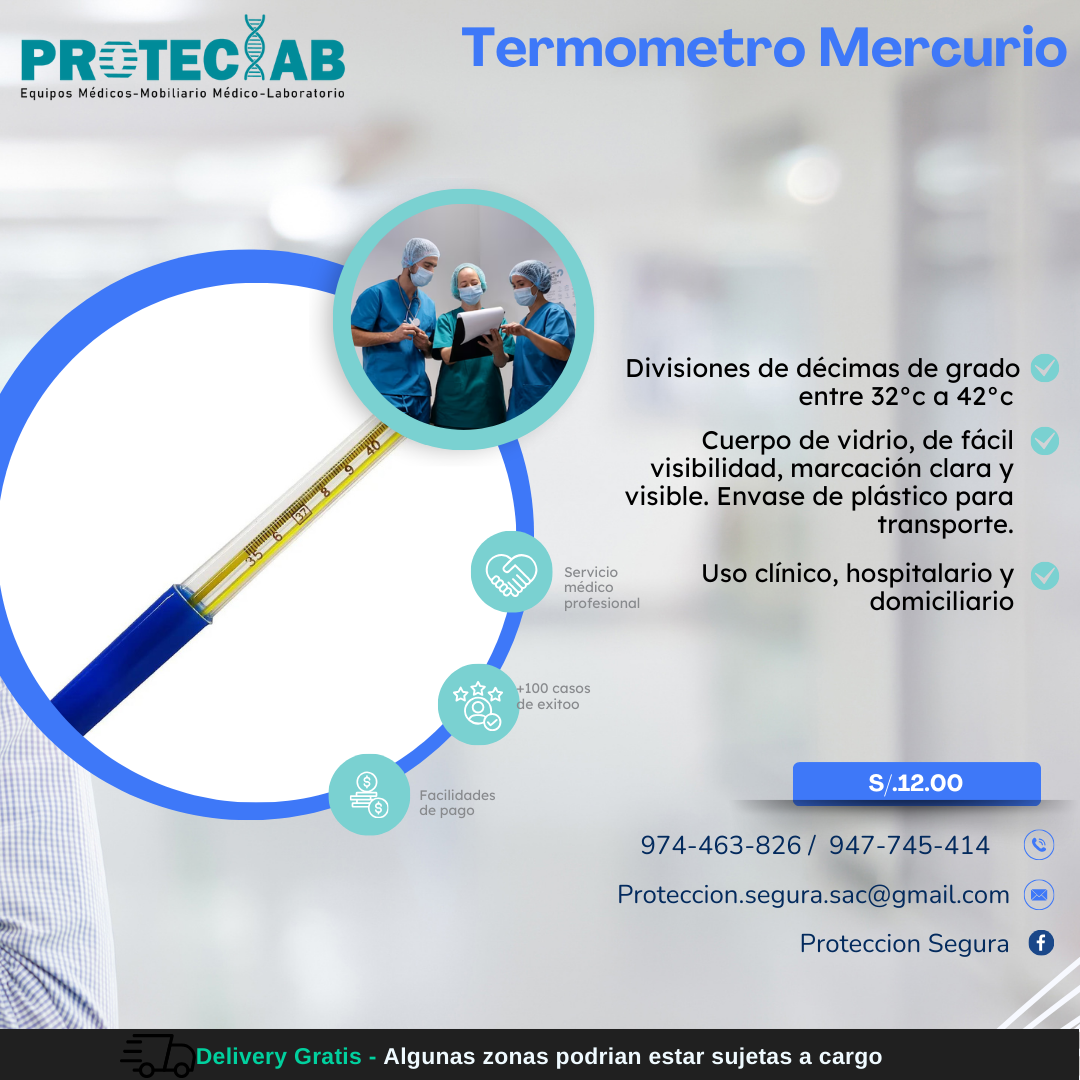 Termometro de Mercurio