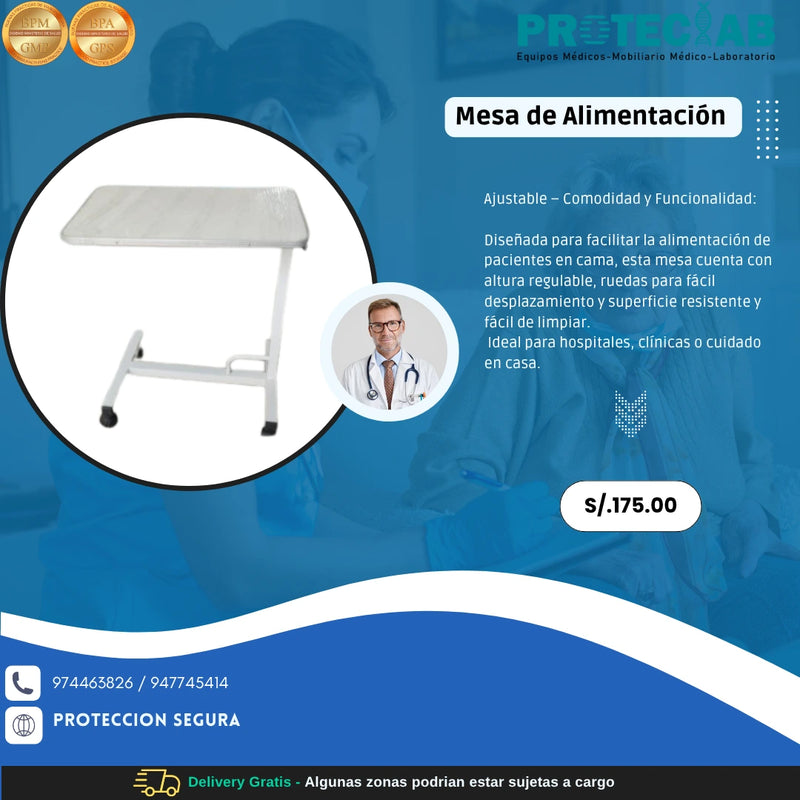 Mesa de Alimentacion