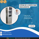 Vitrina de 1 Cuerpo para Medicamentos