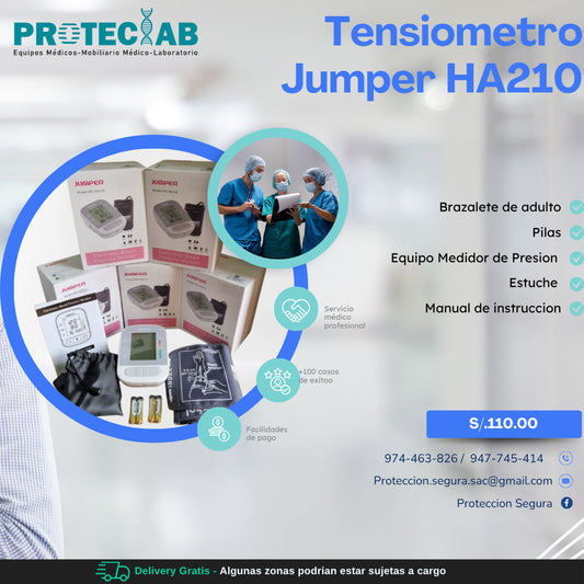 Tensiómetro Jumper H210 - Peru