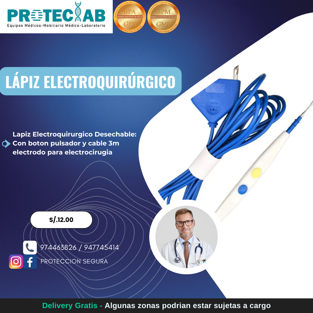 Lapiz Electroquirurgico