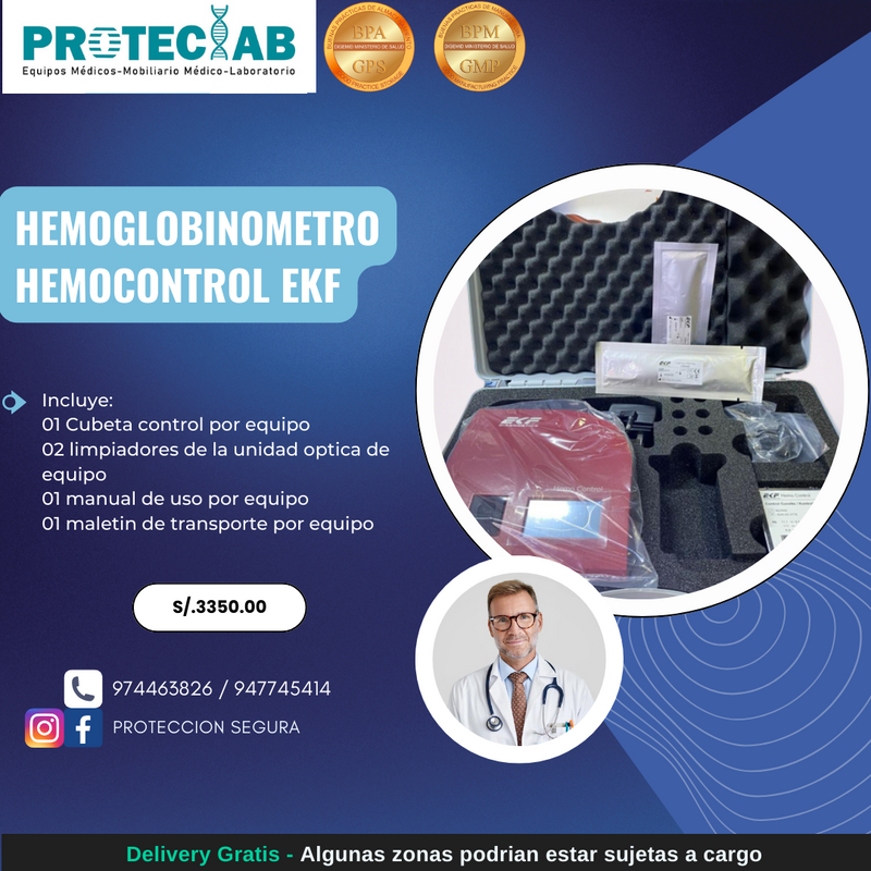 Hemoglobinómetro EKF