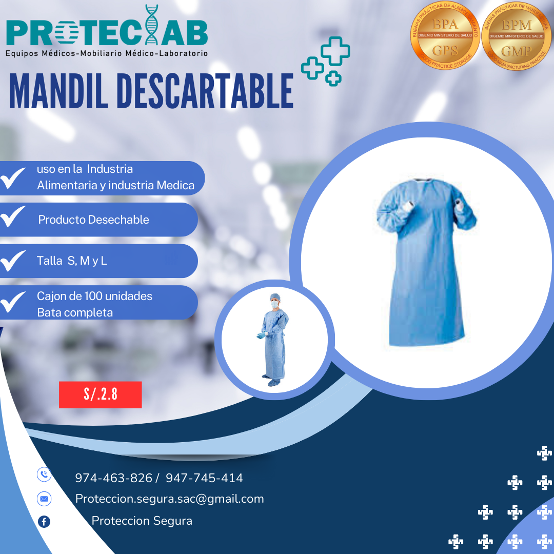 Mandil Descartable 45gr