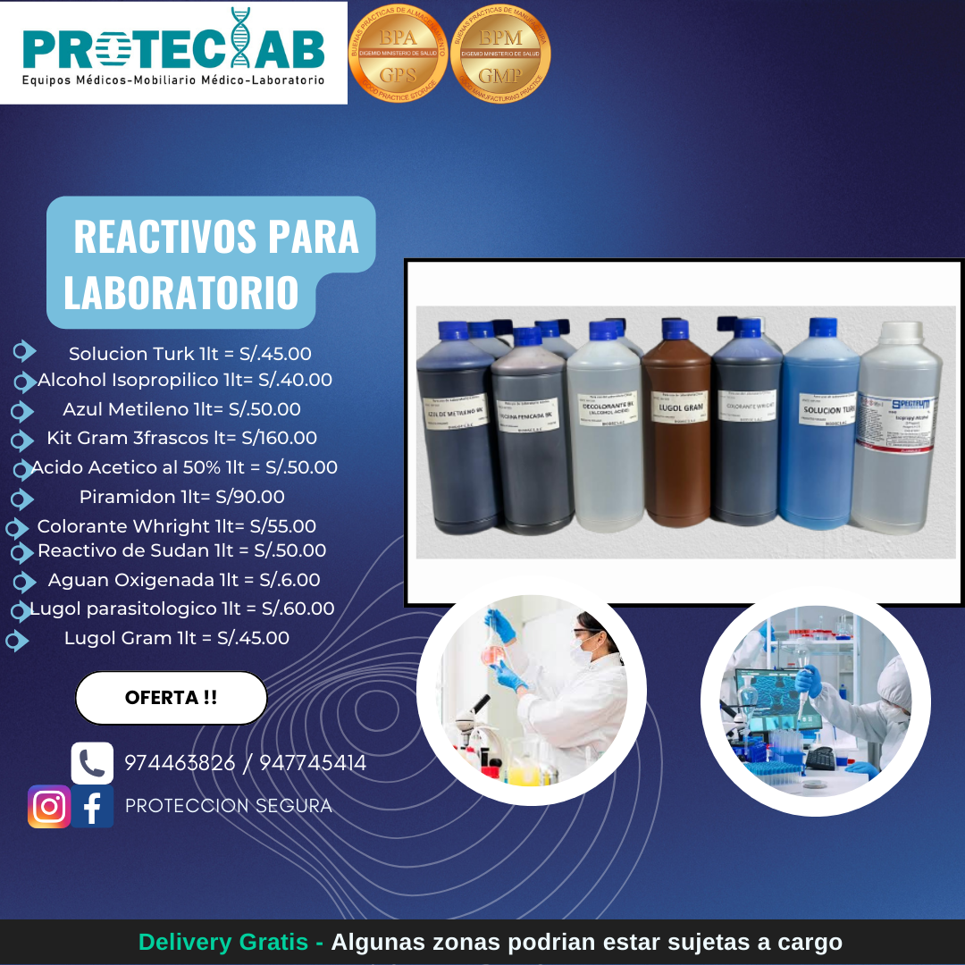 Reactivos para Laboratorio