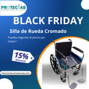 Silla de Rueda Cromado