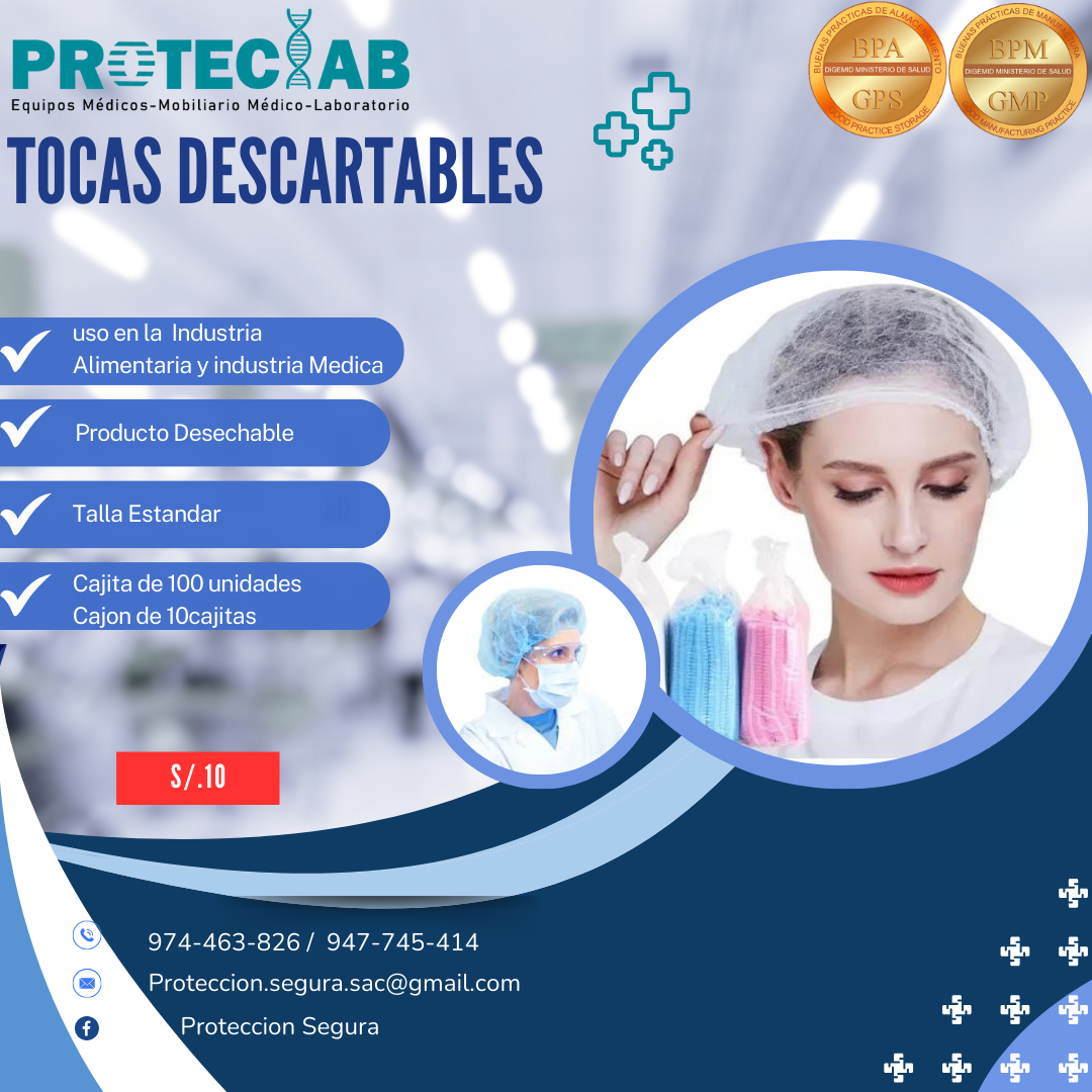 Tocas Descartables