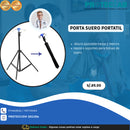 Porta Suero Portatil