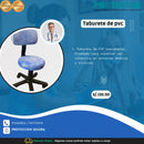 Taburete de PVC
