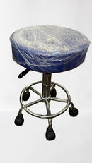 Taburete Cromado Sin Espaldar Con Posapie Nacional