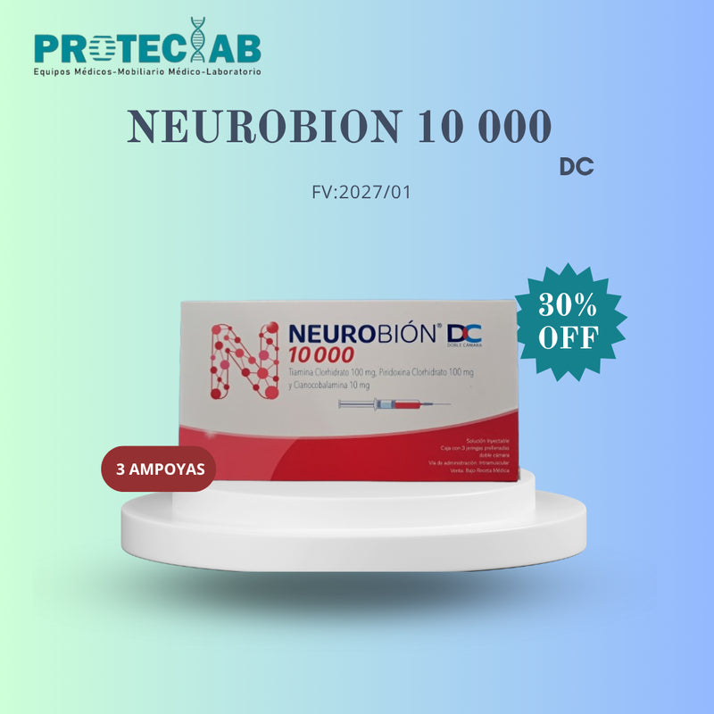 NEUROBION 10 000 DC (solucion inyectable)