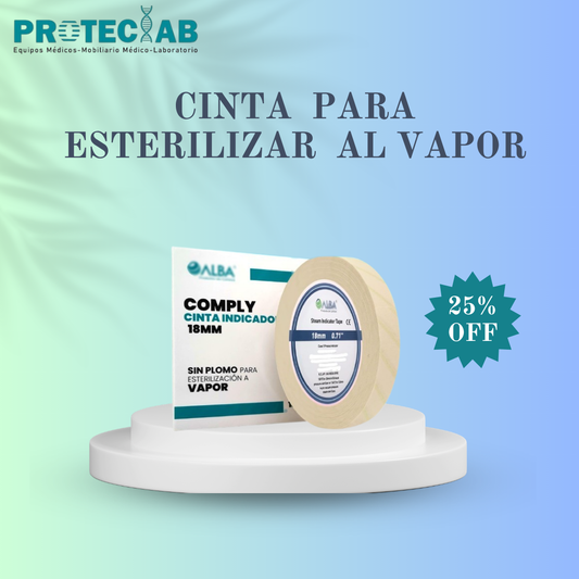 Cinta para esterilizar al Vapor