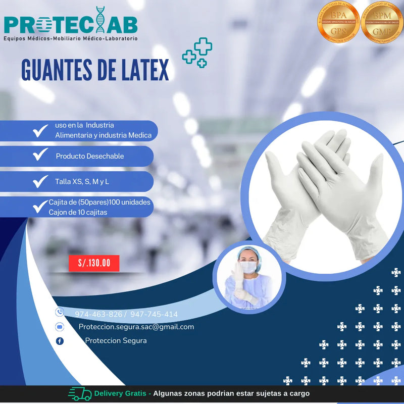 Guantes de Latex