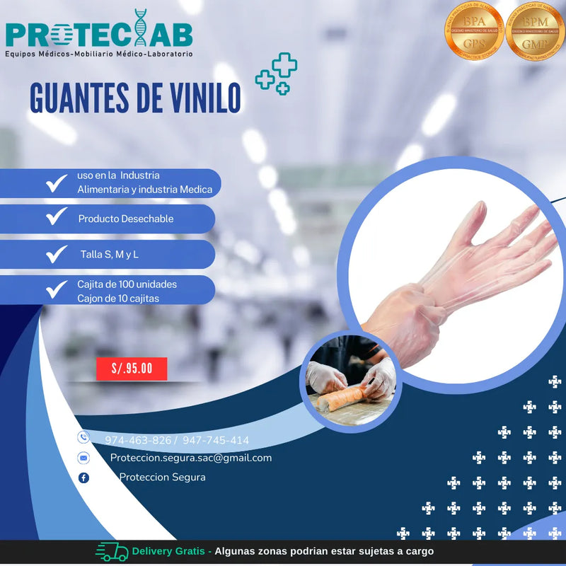 Guantes de Vinilo