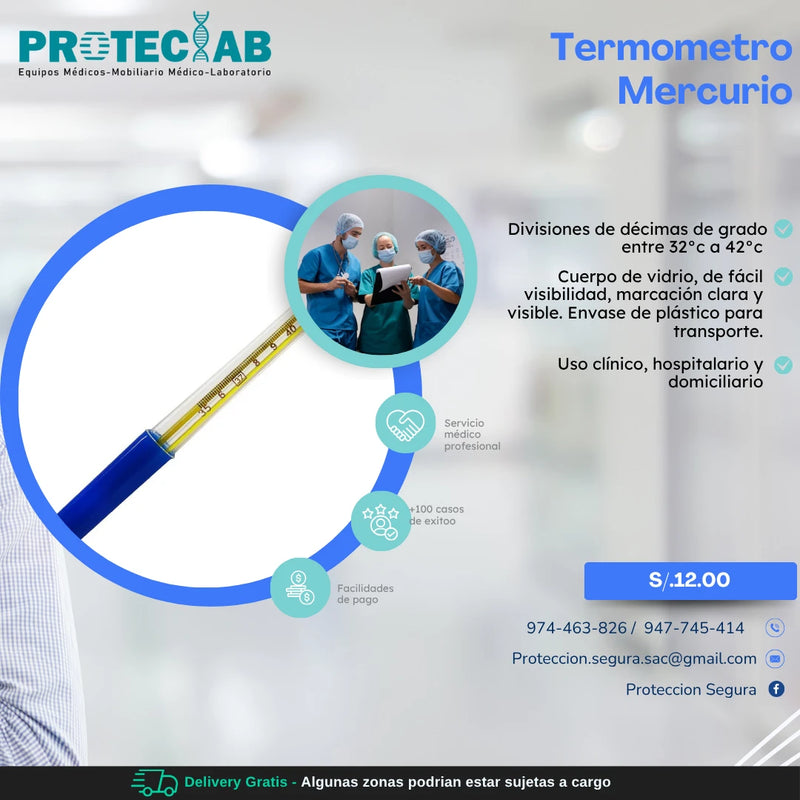 Termometro de Mercurio