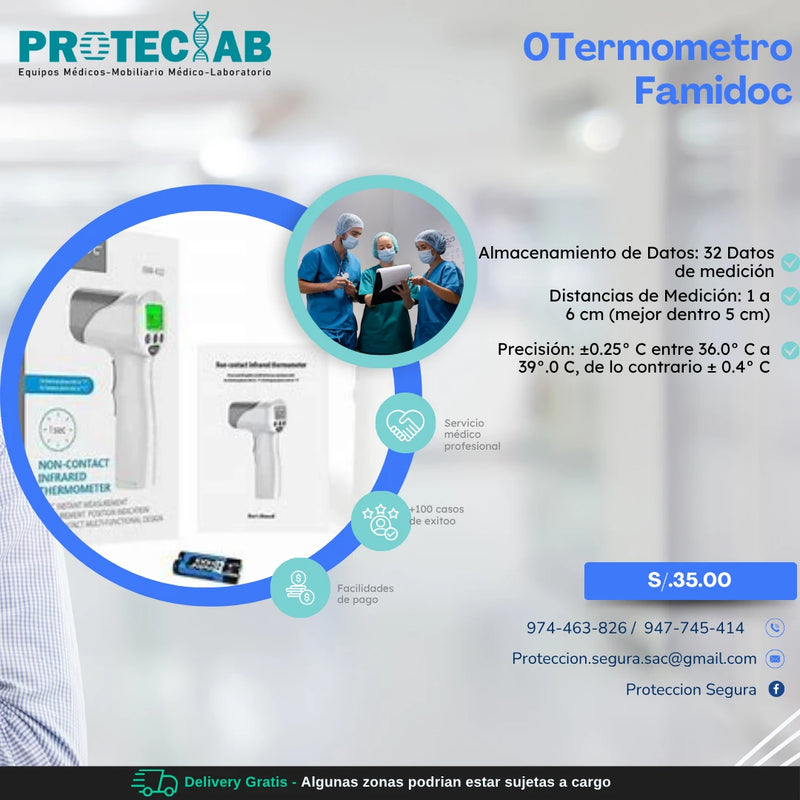 Termómetro Famidoc